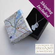 Down Silver Pendant and Chain Down Silver Pendant and Chain
